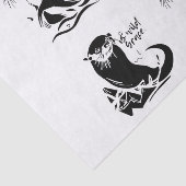 Is Wild Grace - 優雅なカワウソの動き ミニマリストデザイン 薄葉紙 (詳細)