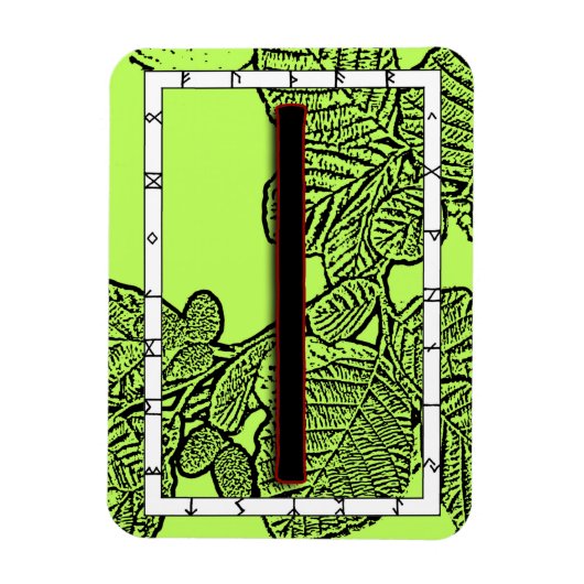 Isaバイキングルーン磁石 – 静寂 マグネット (縦)