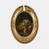 Isaac Blessing Jacob Advent Jesse Tree メタルオーナメント (正面左)