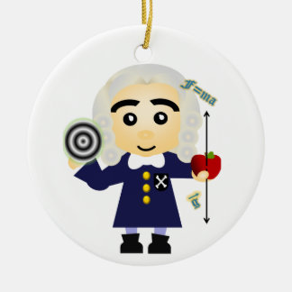 Isaac Newton セラミックオーナメント