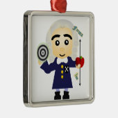 Isaac Newton メタルオーナメント (右)