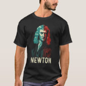 Isaac Newton Physicist Physics Science Astronomy 2 Tシャツ (正面)
