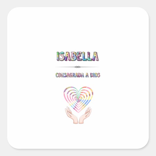  Isabella スクエアシール (正面)
