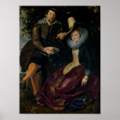 Isabella Brandtとのセルフポートレート ポスター (正面)