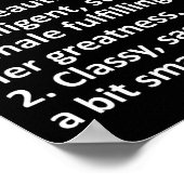 Isabella Definition Personalized Name Funny Christ ポスター (角)