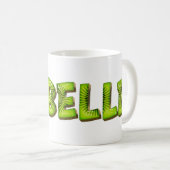 Isabelle Name Kiwi Style Tasse Kaffeetasse コーヒーマグカップ (正面右)