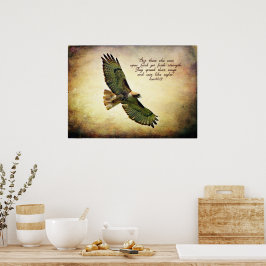 Isaiah 40:31 Inspirational Poster ポスター