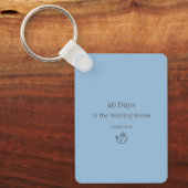 Isaiah 40:31 Waiting Christian  キーホルダー (正面)