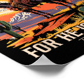 Isaiah 41_10 Cowboy Bible Verse Christian Western  ポスター (角)