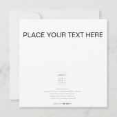 Isaiah 41:13 GOD'S PROMISES 招待状 (裏面)