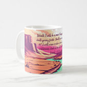 Isaiah 43:19 Coffee Mug River Desert コーヒーマグカップ (正面左)