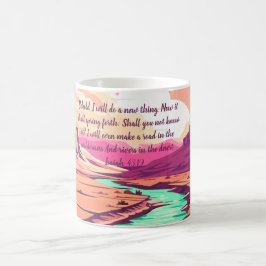 Isaiah 43:19 Coffee Mug River Desert コーヒーマグカップ
