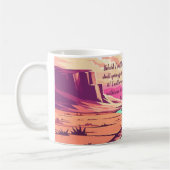 Isaiah 43:19 Coffee Mug River Desert コーヒーマグカップ (左)