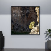 Isaiah 43:19 KJV Wall Art – Scripture Poster ポスター