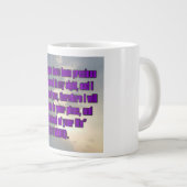 Isaiah 43:4 WEBU Mug ジャンボコーヒーマグカップ (正面右)