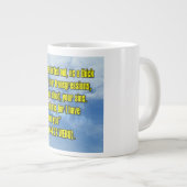 Isaiah 44:22 WEBU Mug ジャンボコーヒーマグカップ (正面右)