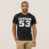 ISAIAH 53メシアニックユダヤTシャツ Tシャツ (正面フル)