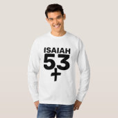 ISAIAH 53、メシアのクリスチャンTシャツ Tシャツ (正面フル)