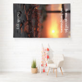 Isaiah 53:5 Scripture Art with Crown of Thorns  横断幕 (インサイチュ)