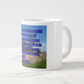 Isaiah 54:17 WEBU Mug ジャンボコーヒーマグカップ (正面右)