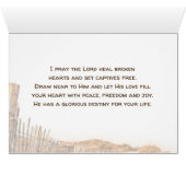 Isaiah 61:1,3切れ目のないカードを縛る (内部横(下))