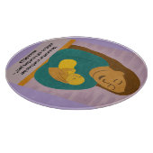 Isaiah 66:13 Comforting Mother and Baby Postcard カッティングボード (角)