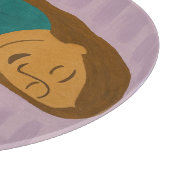 Isaiah 66:13 Comforting Mother and Baby Postcard カッティングボード (角)