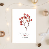 Isaiah 9:6 Christmas Greeting Card シーズンカード