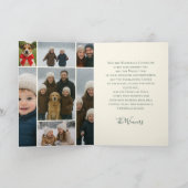 Isaiah 9:6 Scripture Pine & Bow Photo Christmas シーズンカード (内部)