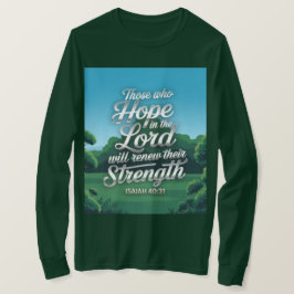 Isaiah Bible Quote Men's T-Shirt Tシャツ