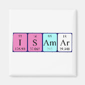 Isamar期別表名磁石 マグネット (正面)