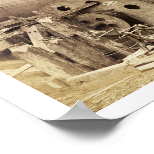 Isambard Kingdom Brunel (1806-59) beside the 'Grea ポスター (角)