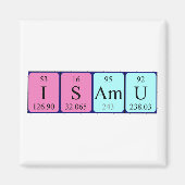 Isamu周期表名磁石 マグネット (正面)