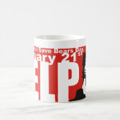 ISBDのナマケグマ コーヒーマグカップ (中央)