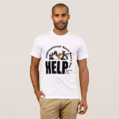 ISBDの助け Tシャツ (正面フル)