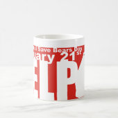 ISBDの白くま コーヒーマグカップ (中央)