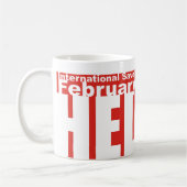 ISBDの白くま コーヒーマグカップ (左)