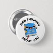 ISBNの考えるAbout You Bookおもしろい Pun 缶バッジ (正面&裏面)