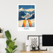 Ischgl Ski Wall Art Poster 1 ポスター (ホームオフィス)
