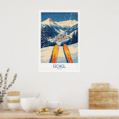 Ischgl Ski Wall Art Poster 1 ポスター (キッチン)