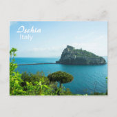 Ischia, Castello Aragonese – はがき (正面)