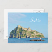Ischia, Castello Aragonese – はがき (正面/裏面)