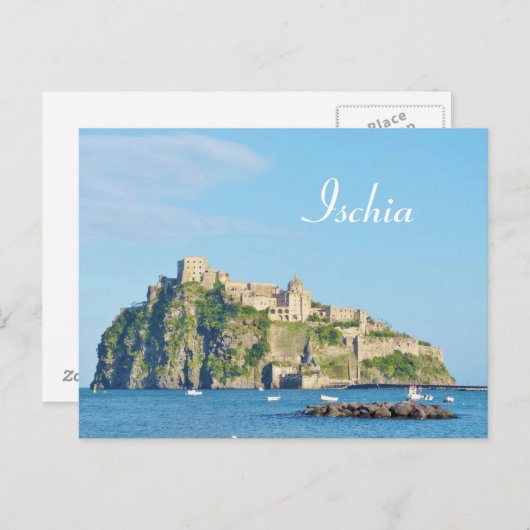 Ischia, Castello Aragonese – はがき (正面/裏面)
