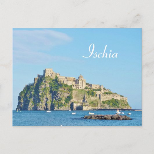 Ischia, Castello Aragonese – はがき (正面)