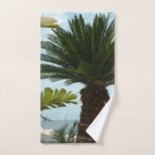 Ischia Ponte Oceanfront Palm Serenity 1 バスタオルセット (ハンドタオル)