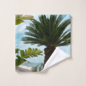 Ischia Ponte Oceanfront Palm Serenity 1 バスタオルセット (ウォッシュタオル)