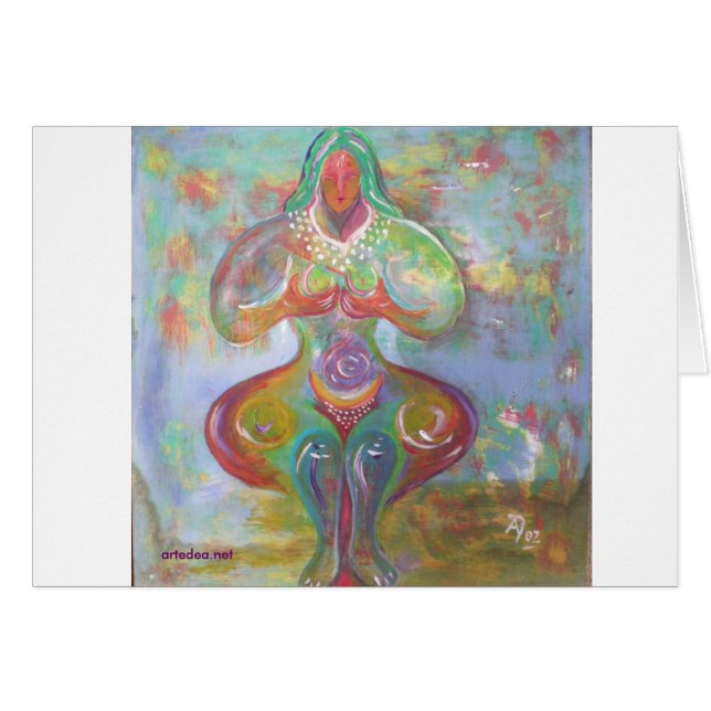 Ischtar - Grußkarte (正面横)