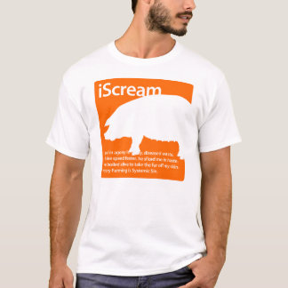 iScreamのブタ Tシャツ