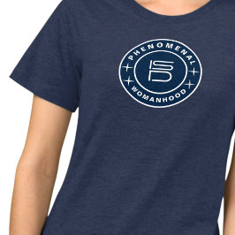 ISDウィメンズ フェノミナル・ウーマンフッド トライブレンドTシャツ