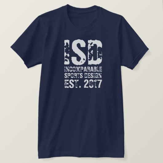 ISDテスト2017 Tシャツ (デザイン正面)